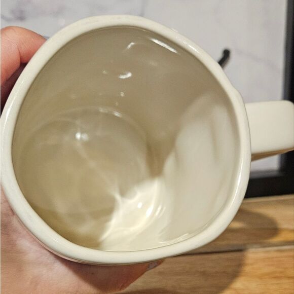 Rae Dunn Artisan Cream Mug with Black Text - Picture 2 of 4